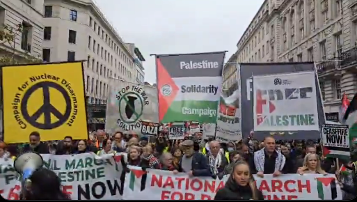 Video:London demands a permanent ceasefire.