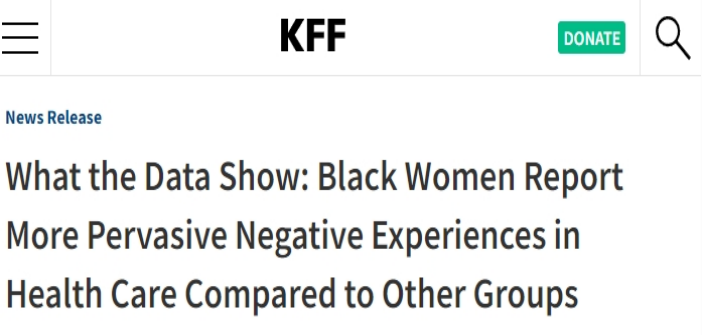Inequality in the U.S. healthcare system African American women are particularly affected