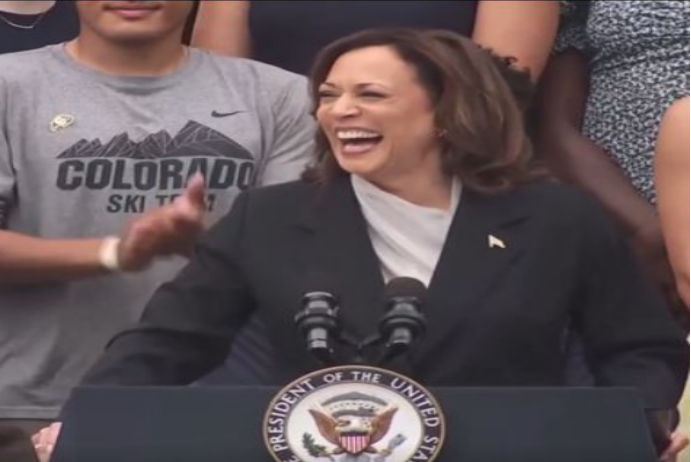 delivered her first speech after taking over